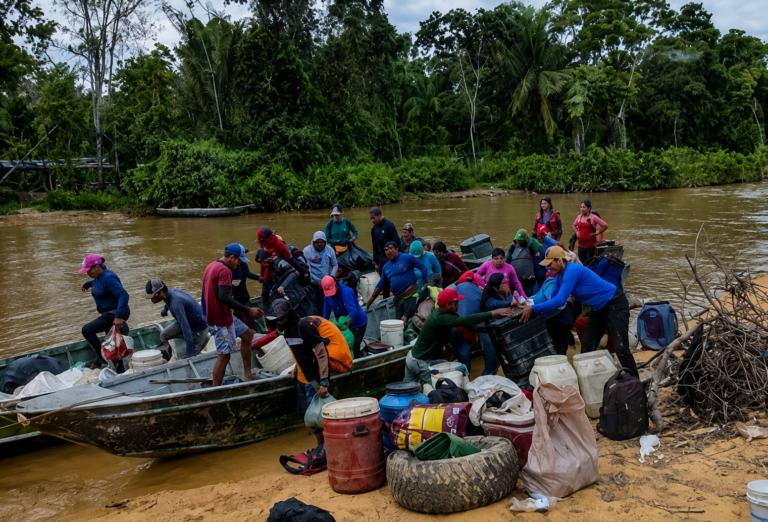 Garimpeiros expulsos da Terra Yanomami migram para o Amapá e avançam sobre a Amazônia preservada Garimpeiros expulsos da Terra Yanomami migram para o Amapá e avançam sobre a Amazônia preservada