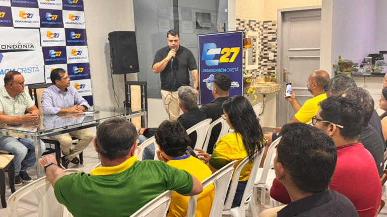 Democracia Cristã reúne pré-candidatos de sete cidades em convenção estadual em Rondônia