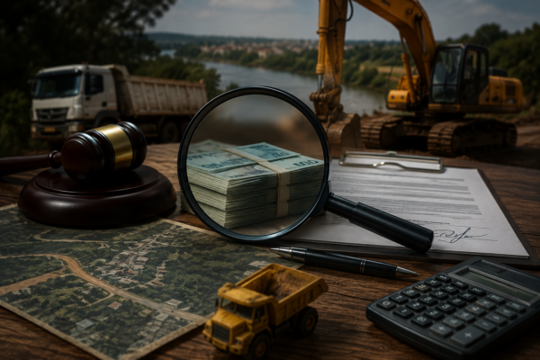 TCE apura dano de quase R$ 1 milhão em contrato de horas-máquina no Guaporé TCE apura dano de quase R$ 1 milhão em contrato de horas-máquina no Guaporé