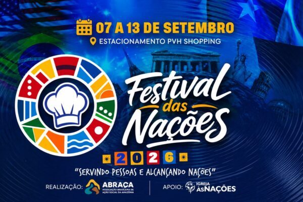 Festival das Nações será realizado de 7 a 13 de setembro em Porto Velho