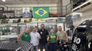 Bruno Bolsonaro e Sofia Andrade cumprem agenda em Porto Velho e reforçam união da direita em Rondônia