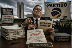 Quem tem os direitos políticos suspensos não pode dirigir partido, confirma jurisprudência do TSE