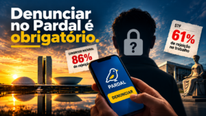 www.deixaeutefalar.com.br Desconfiança na política reduz disposição de denunciar mesmo com sigilo garantido no Pardal
