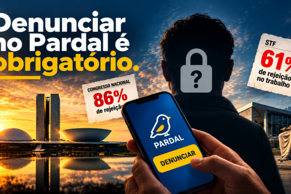 Desconfiança na política reduz disposição de denunciar mesmo com sigilo garantido no Pardal