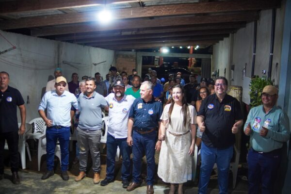 Laerte Gomes cumpre agenda em Machadinho do Oeste e reforça compromisso com população