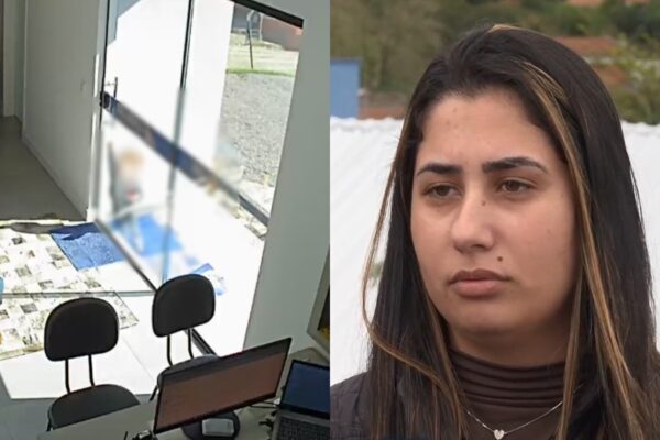 Bebê foge de creche e chega sozinho ao trabalho da mãe em SC