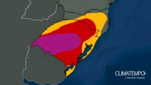 RS terá tempestades e ventos de 100 km/h no fim de semana