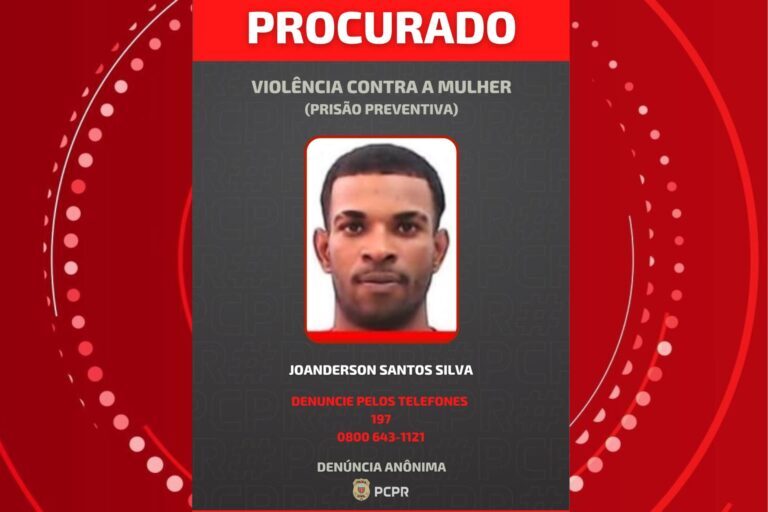 Suspeito de matar mulher em Curitiba estava foragido há 3 meses