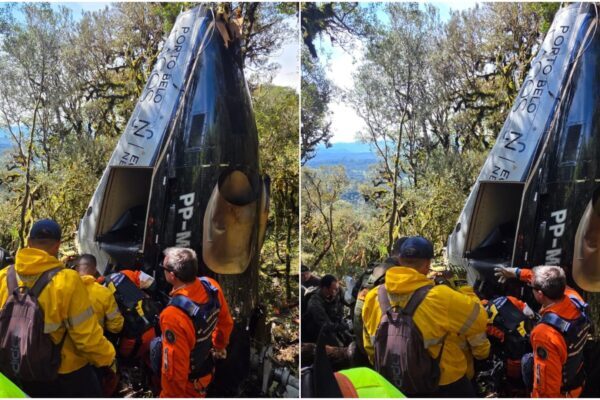 Queda de helicóptero com cantor Rick terá duas investigações em SC
