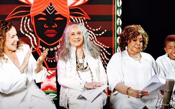 Alcione, Bethânia, Daniela Mercury e Leci gravam samba da Mangueira