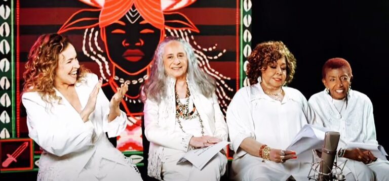 Alcione, Bethânia, Daniela Mercury e Leci gravam samba da Mangueira