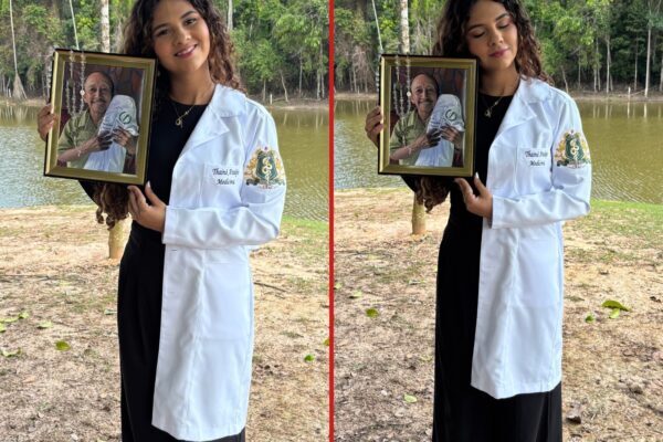 Estudante de medicina honra pai zelador morto e segue curso na Ufac