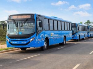 Rio Branco recebe 18 ônibus novos para renovação da frota coletiva