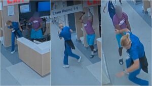 www.deixaeutefalar.com.br Enfermeira é agredida por paciente em hospital de Miami