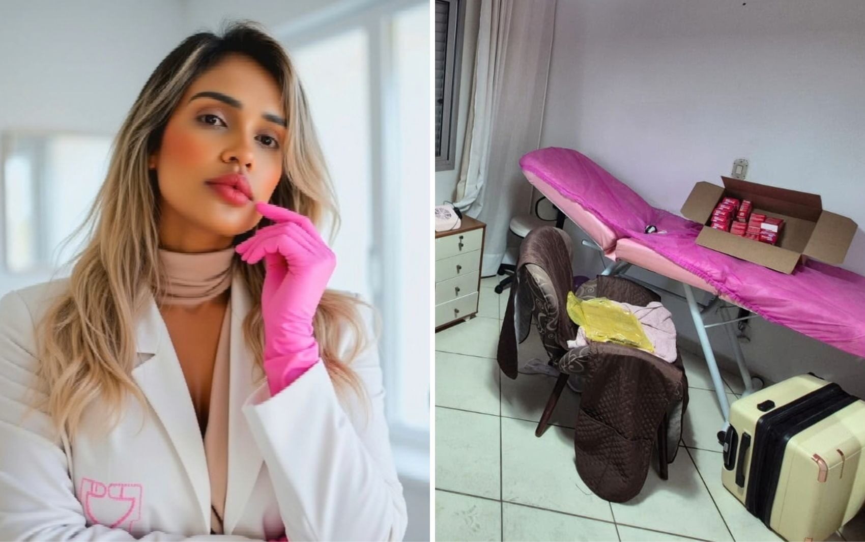 www.deixaeutefalar.com.br Fisioterapeuta presa em Goiânia por lesões graves em pacientes