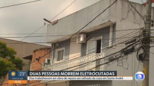 Dois homens morrem eletrocutados em obra na Rua Cuiabá, Santo André