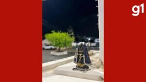 PF vai investigar imagem de Nossa Senhora decapitada em Cuiabá
