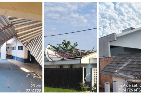Iguatemi decreta emergência após vendaval de 90 km/h